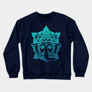 Blue Star Ganesh Crewneck Sweatshirt